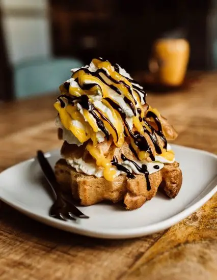 desserts bij hillies snackbar in Staphorst